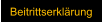 Beitrittserklrung